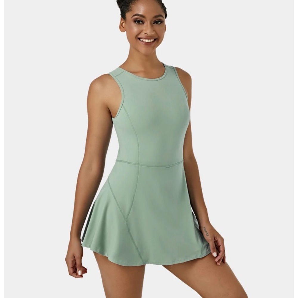 Halara Bloom 2-in-1 Side Pocket Golf Dress